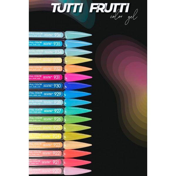Гель лак Moon Full Air Tutti Frutti №931 MF1000 фото